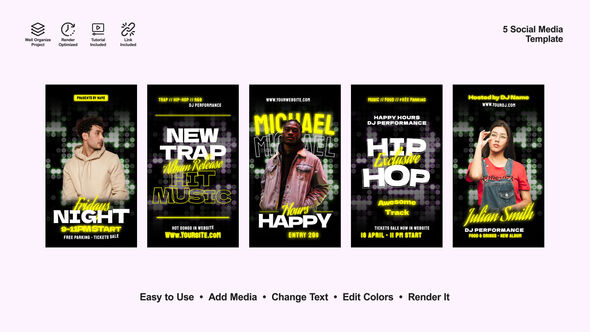 Concert Instagram Stories alt