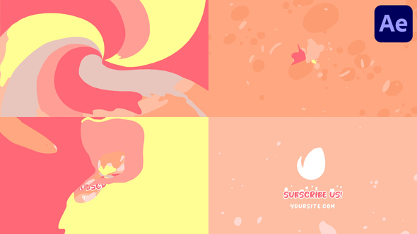 Liquid Shapes Logo Opener for After Effects alt