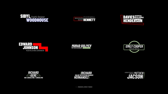 Lower Thirds | FCPX alt