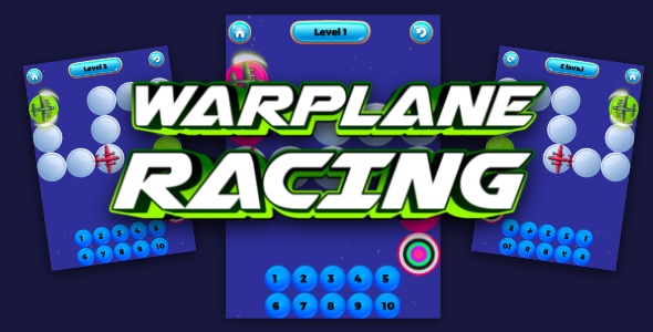 Warplane Racing - Cross Platform Educational Game