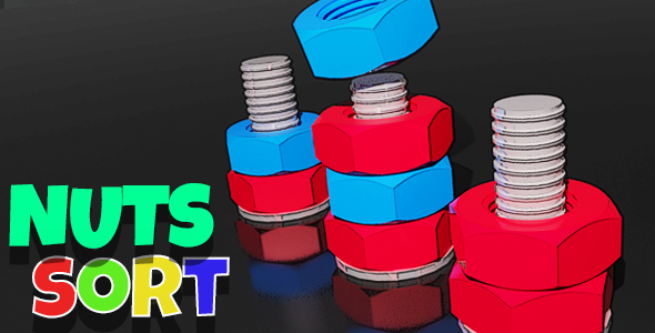 Nuts Sort - HyperCasual Puzzle Game - Unity