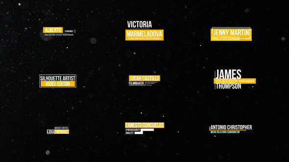 Minimal Lower Thirds | AE alt