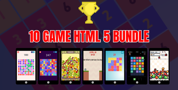 10 Game Bundle Html5