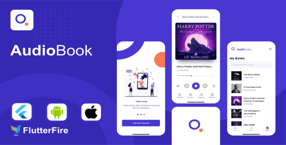 AudioBook Flutter UI Kit