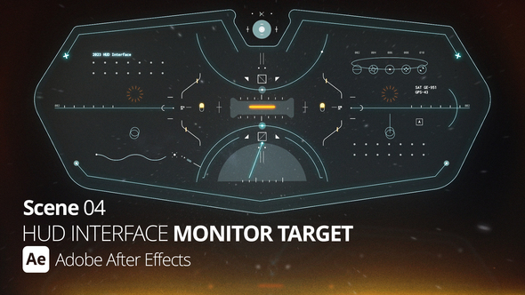 HUD Interface Monitor Target 04 Ae
