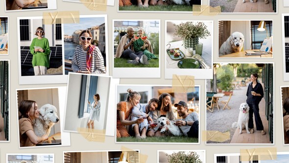 Photo Slideshow & Collage Template