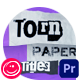 Torn Paper Titles For Premiere Pro - VideoHive Item for Sale