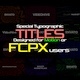 Special Typography Titles - VideoHive Item for Sale
