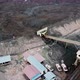 Port Service at Coal Mining Aerial View - VideoHive Item for Sale