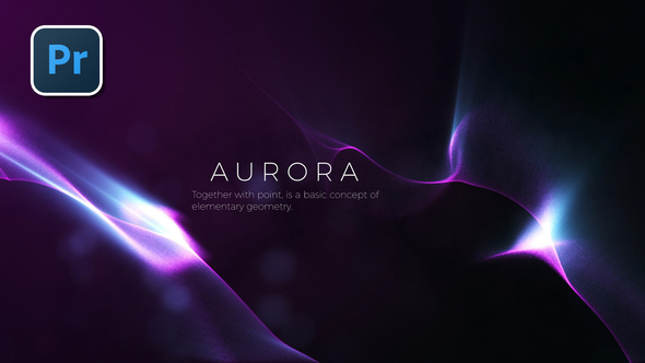 Aurora Inspiring Titles | Premiere Pro
