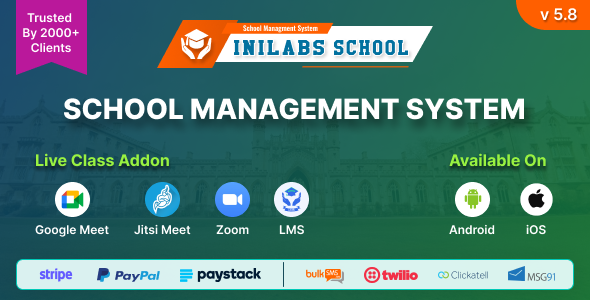 School Management System PHP Scripts | CodeCanyon