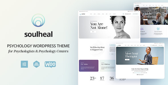 SoulHeal – Psychology and Counseling WordPress Theme