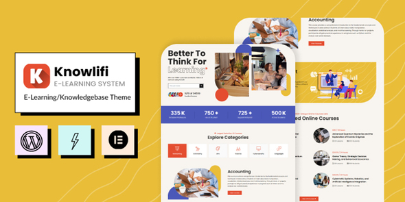 Knowlifi - E-Learning & AI Knowledgebase Theme