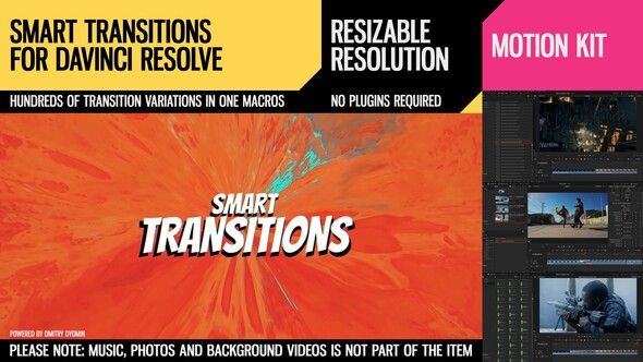 Smart Transitions for DaVinci Resolve