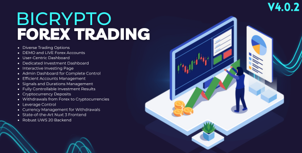 Forex Trading & Investment Addon For Bicrypto – Forex, Stocks, Shares, Indices, Commodities, Equitie