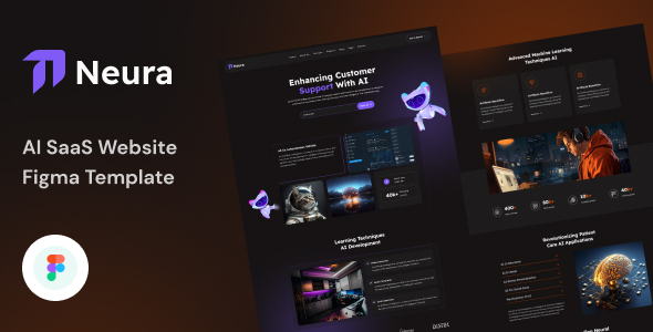 Neura – AI SaaS Website HTML5 Template – 0 Sold!