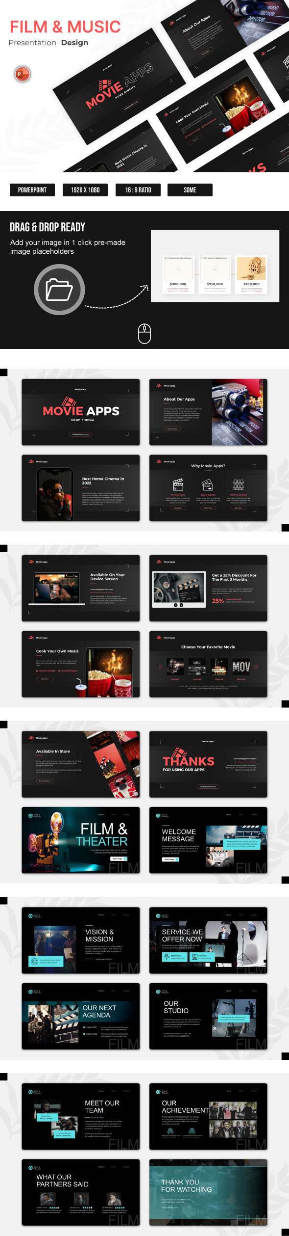 Film Maker Powerpoint Template