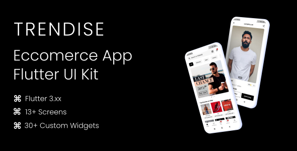 Trendise – Eccomerce Flutter UI Kit