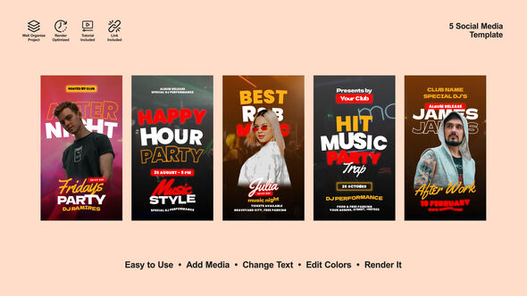 Party Instagram Stories alt