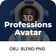 3D Profession Avatar - 3DOcean Item for Sale