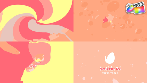 Liquid Shapes Logo Opener for FCPX alt