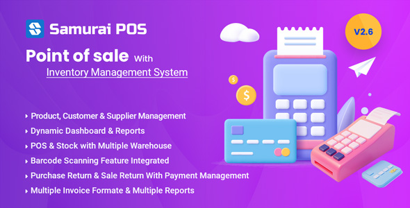 Samurai POS – Point of Sale & Inventory Management System