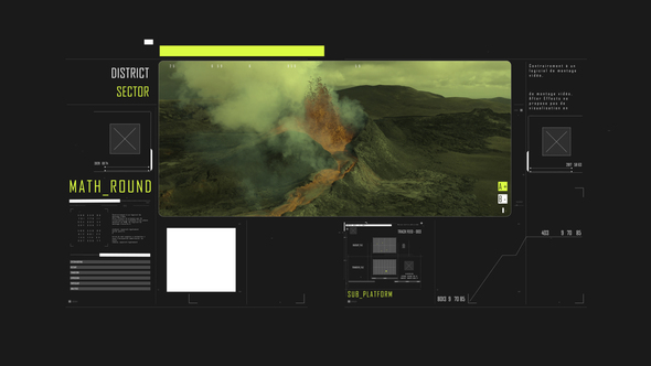 HUD Typography Satelite alt