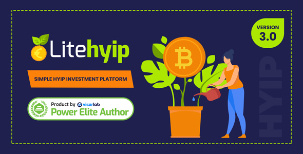 LiteHYIP – Simple HYIP Investment Platform