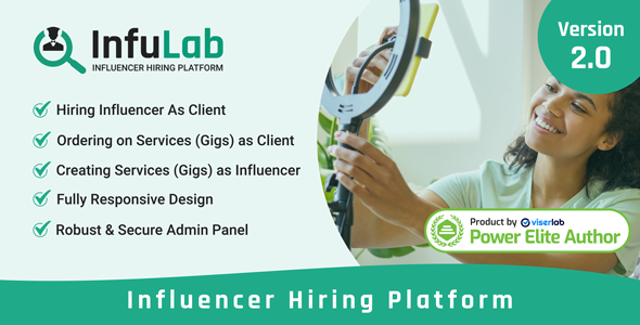 InfuLab – Influencer Hiring Platform