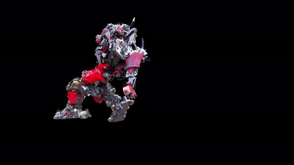 37 Robot Dancing 4K