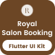 Royal Salon Booking Flutter App UI Kit - CodeCanyon Item for Sale