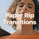 Vertical Paper Rip Transitions - VideoHive Item for Sale