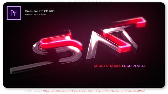 short Strokes Logo Reveal