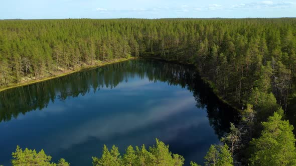 Lake and Forest in Finland