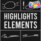 Highlights Elements for FCPX - VideoHive Item for Sale