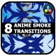 Anime Dymanic Smoke Transitions | DaVinci Resolve - VideoHive Item for Sale