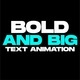 Big Text Animation | MOGRT - VideoHive Item for Sale