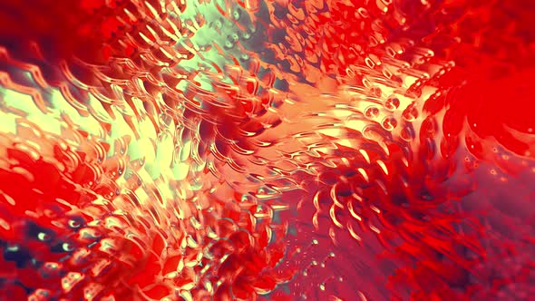 Red Liquid Calm Abstract Background