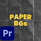 Paper Backgrounds Mogrt - VideoHive Item for Sale