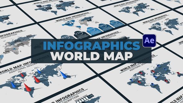 Infographics World Map