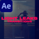 Vertical Light Leaks Transitions - VideoHive Item for Sale
