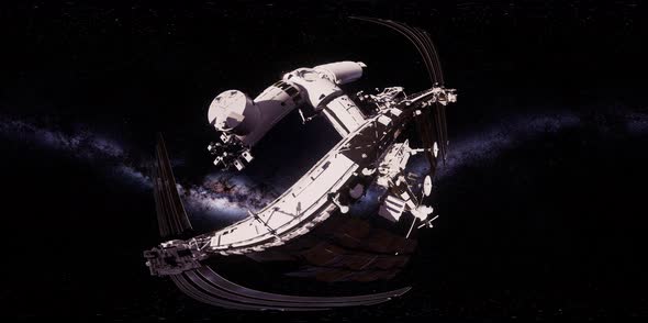 ISS in Virtual Reality 360 Degree Video alt