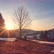 Timelapse Sunrise From Behind the Trees in the Spring Forest Landscape - VideoHive Item for Sale