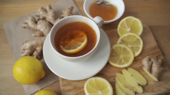 Preparation of Ginger Tea