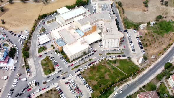 Aerial View of Hospital Facility