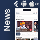News Android App + News iOS App Template | Flutter | Multi Language | NewsApp - CodeCanyon Item for Sale