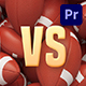 American Football Team Versus Screens - Premiere Pro - VideoHive Item for Sale
