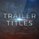 Trailer Titles - VideoHive Item for Sale