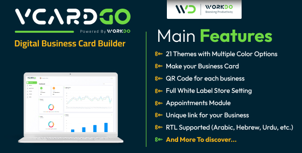 vCardGo – Digital Business Card Builder