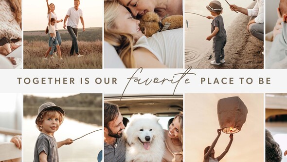 Photo Slideshow & Collage Template alt